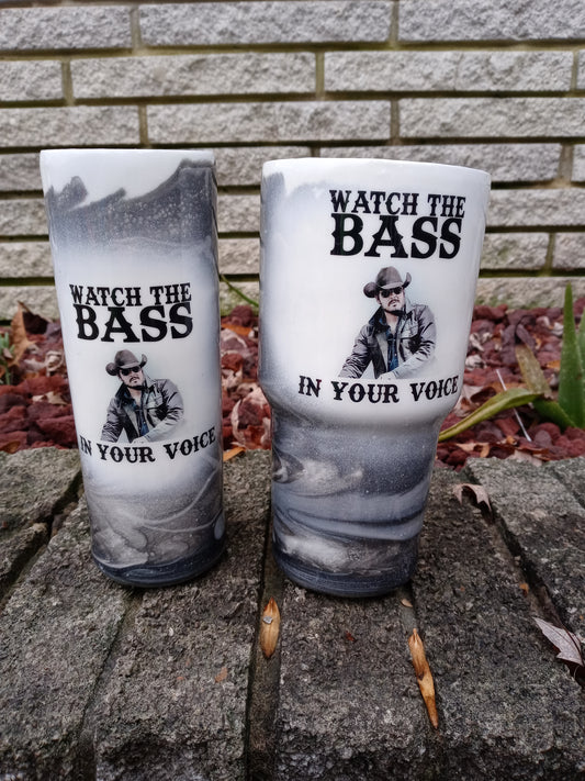 Yellowstone Watch The Bass - Stainless Steel Tumbler