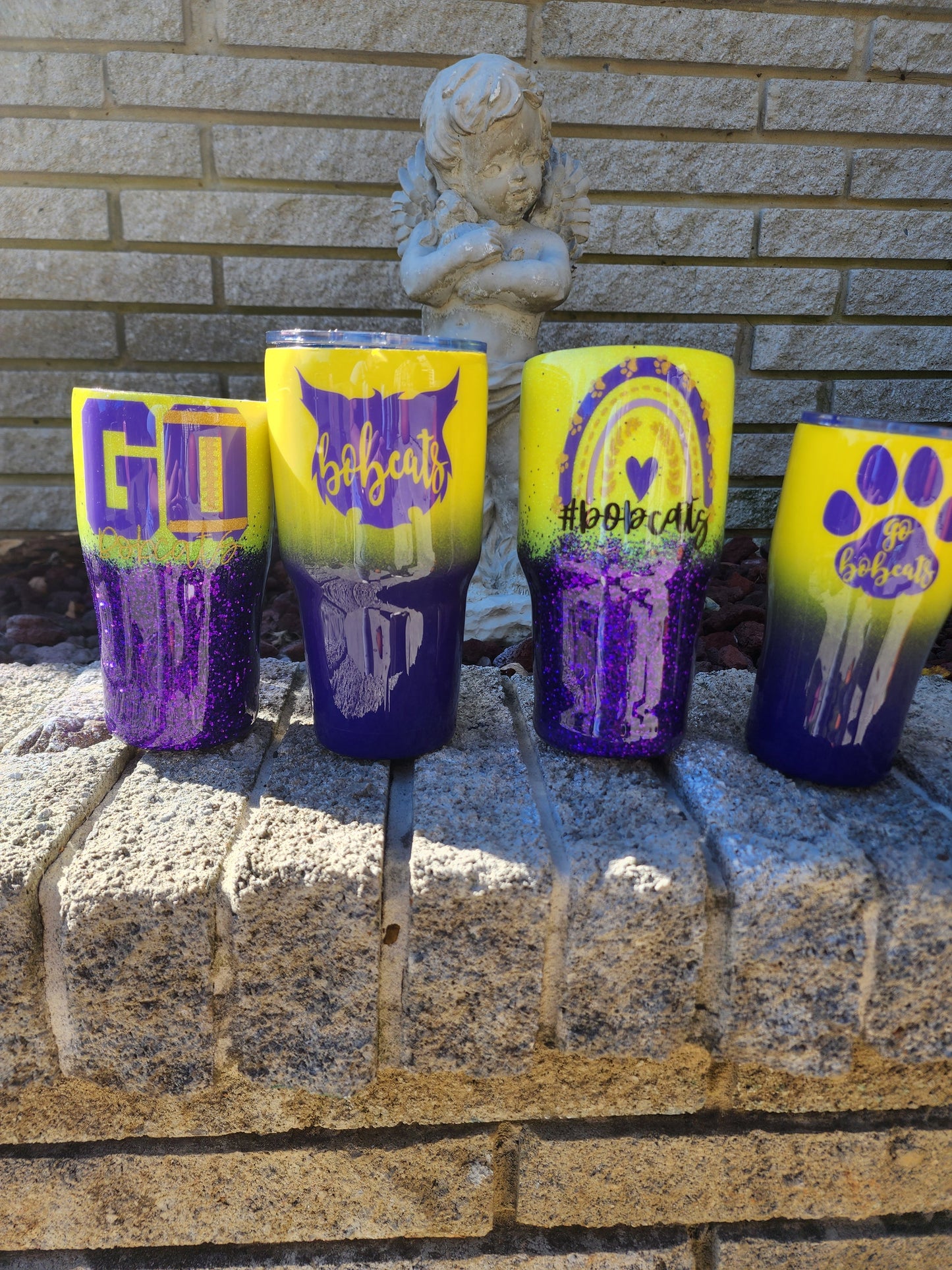 Oliver Springs Bobcats Tumbler - Stainless Steel Tumbler