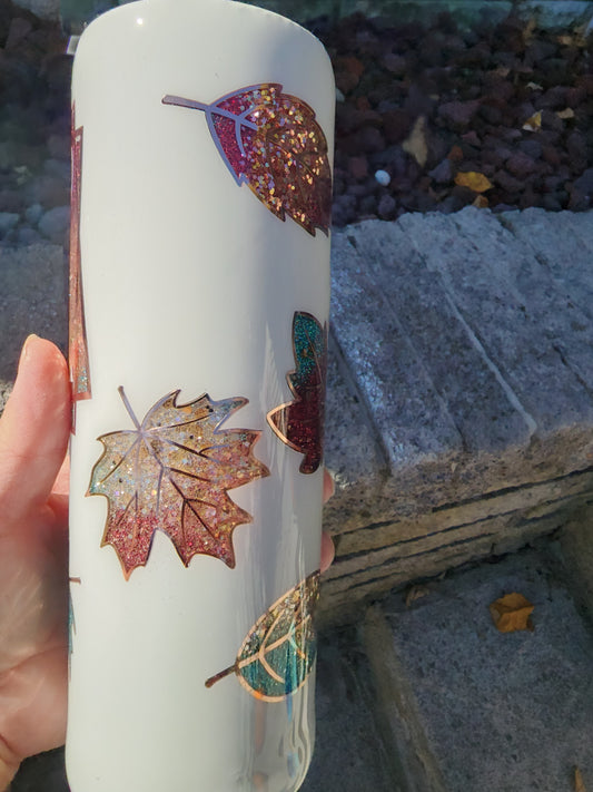 Hello Fall - Peekaboo Stainless Steel Tumbler