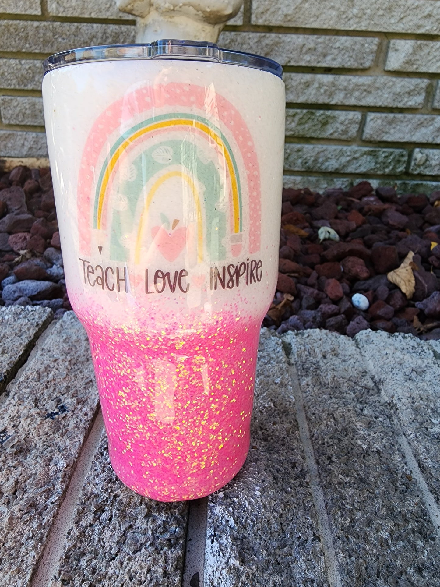 Teach Love Inspire Stainless Steel Tumbler