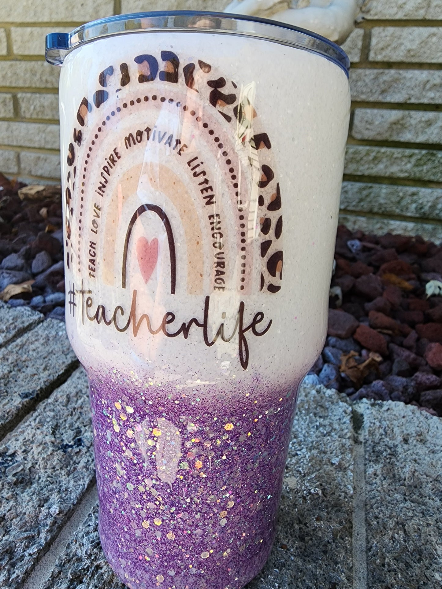 Teach Love Inspire Stainless Steel Tumbler