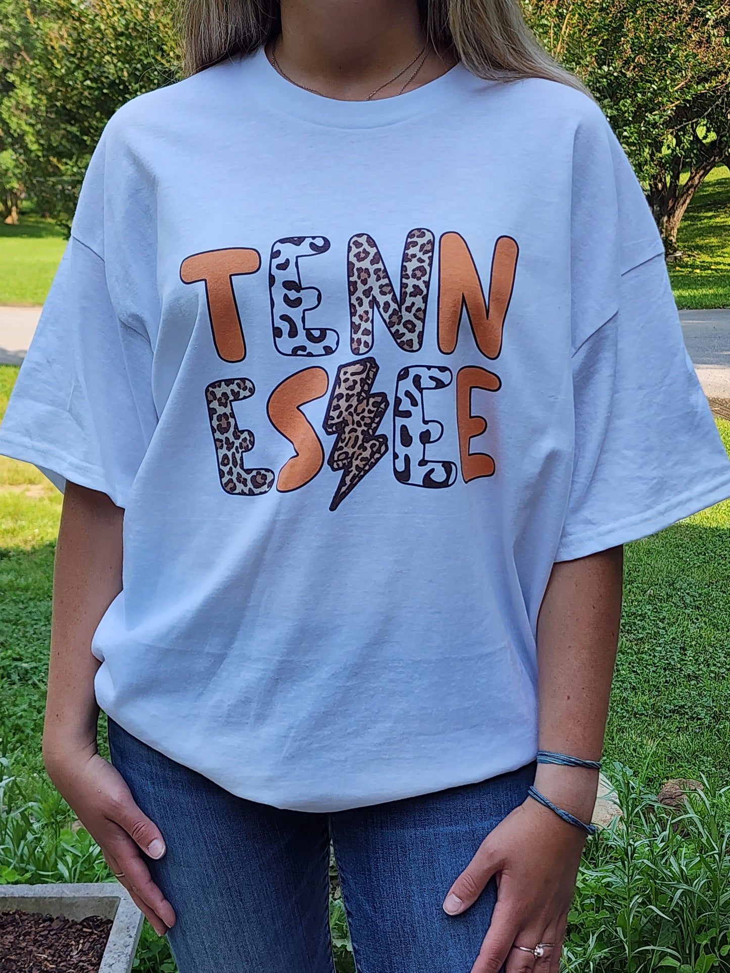 tennessee cheetah print cow print sublimation shirt