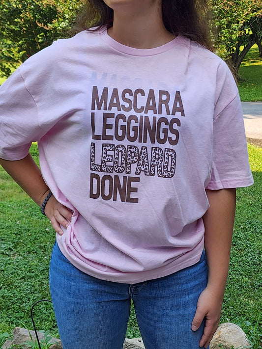 Mascara Leggings Leopard Done (2) Sublimation Design