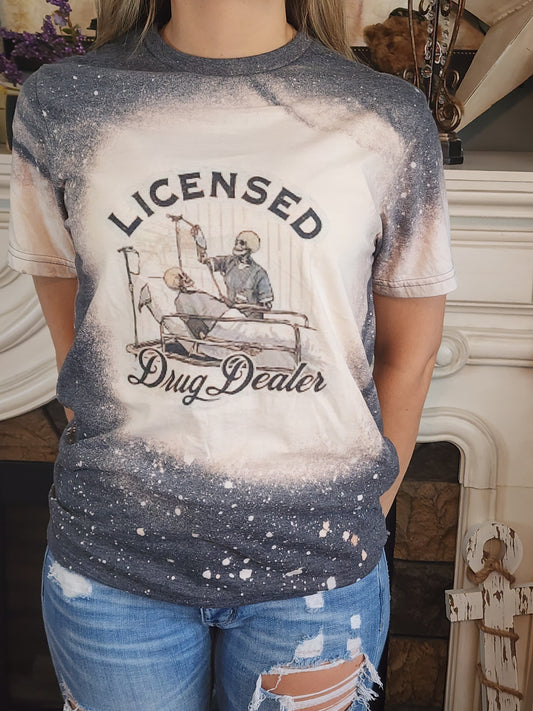 Nurse Shirt - LPN - Licensed Drug Dealer - Sublimation Shirt