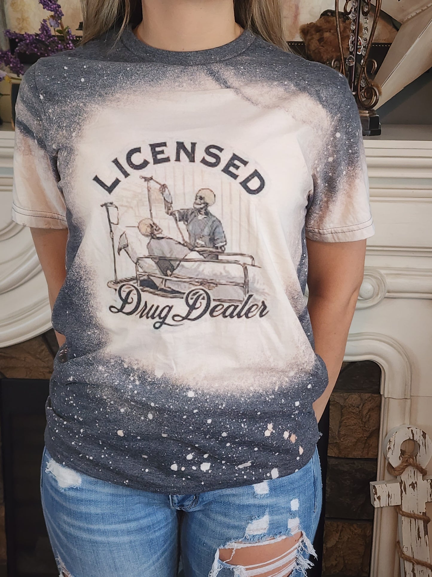 Nurse Shirt - LPN - Licensed Drug Dealer - Sublimation Shirt