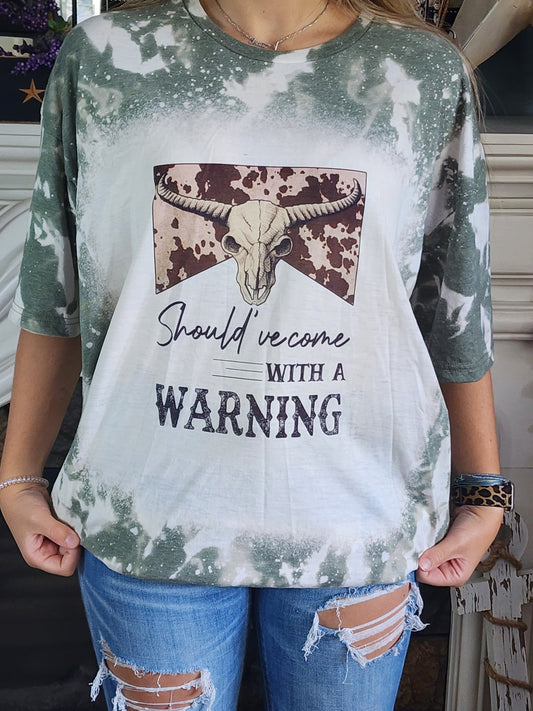 Should Have Come With a Warning - Wallen - Sublimation Shirt