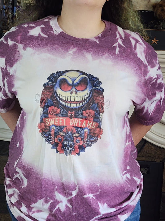 Horror - Jack Skellington - Sweet Dreams - Halloween - Sublimation Shirt