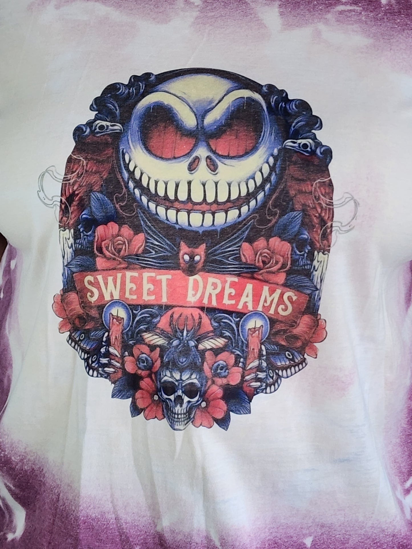 Horror - Jack Skellington - Sweet Dreams - Halloween - Sublimation Shirt