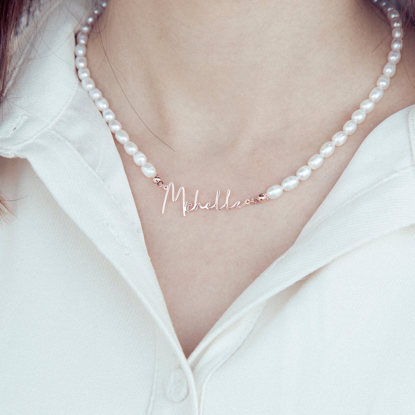 Minimalist Custom Name Necklace, Graduation Gift, Gift for Her, Gift for Mom, Mom Gift