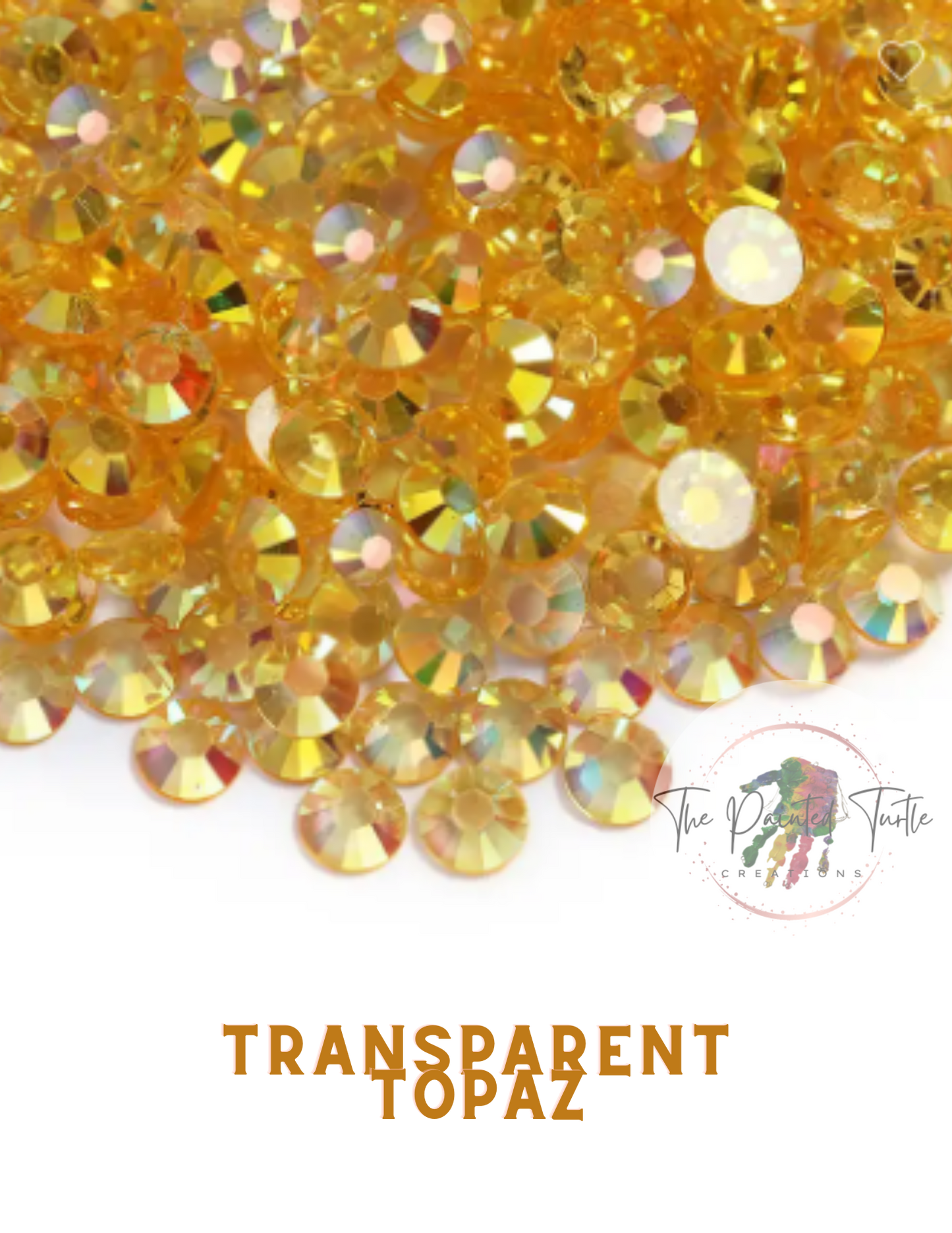 Aquamarine AB Rhinestones - Non Hotfix - Flatback - Transparent