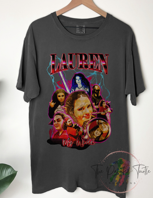 Custom Bootleg Rap Tee, Girlfriend, Boyfriend Tee, Shirt with Face Photo Vintage T Shirts, Bachelorette Surprise, Personalized Birthday Gift, 90s