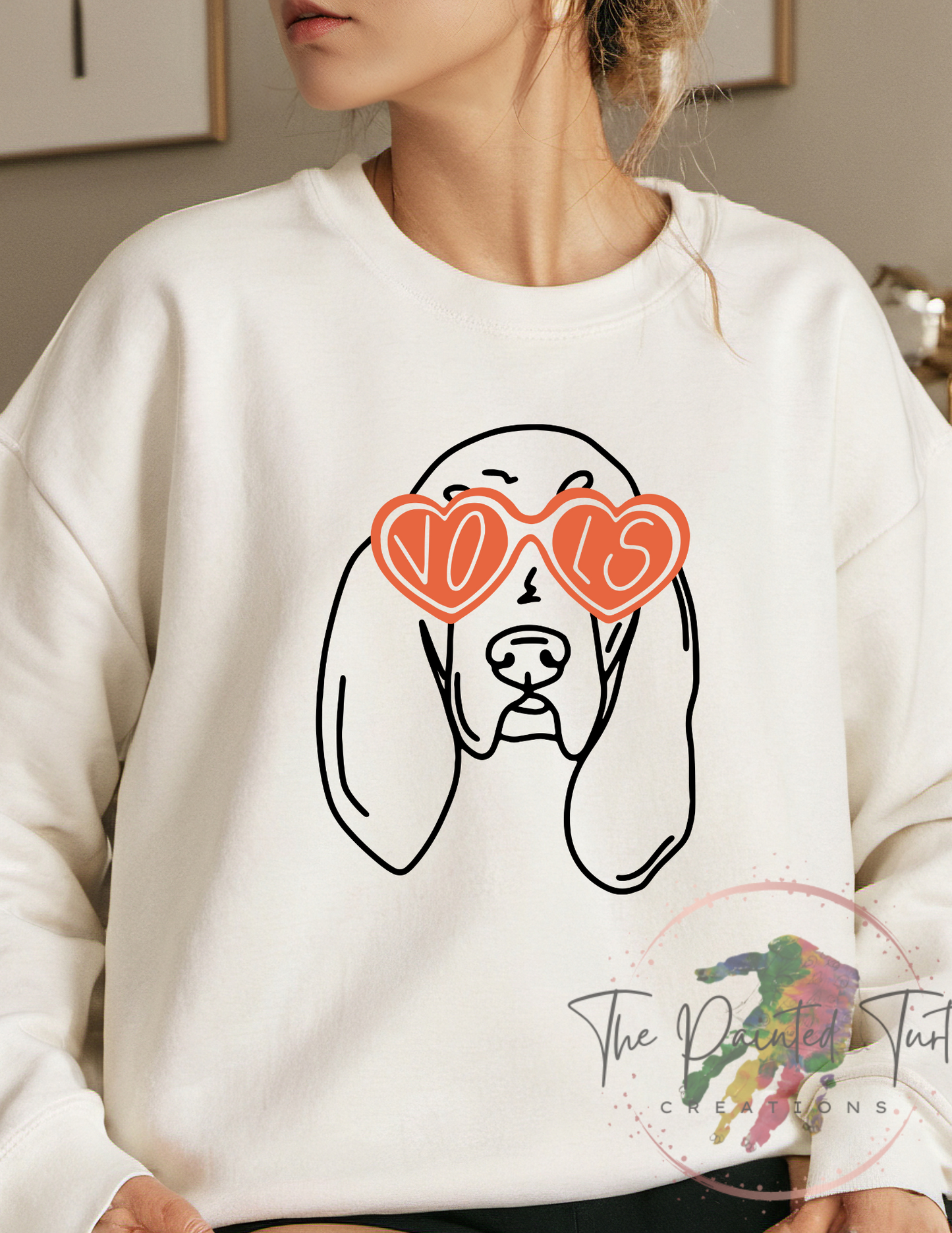 Tennessee Volunteers sweatshirt, tennessee vols ole smokey mascot with sunglasses cute sweatshirt college football