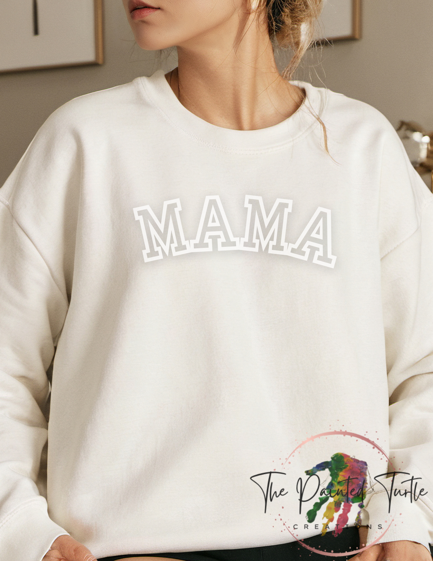 mama sweatshirt, mama gift, gift for mom, gift for her, mothers day gift, birthday gift, sweatshirt with names on sleeve, name on sleeve, mama shirt, mama gift