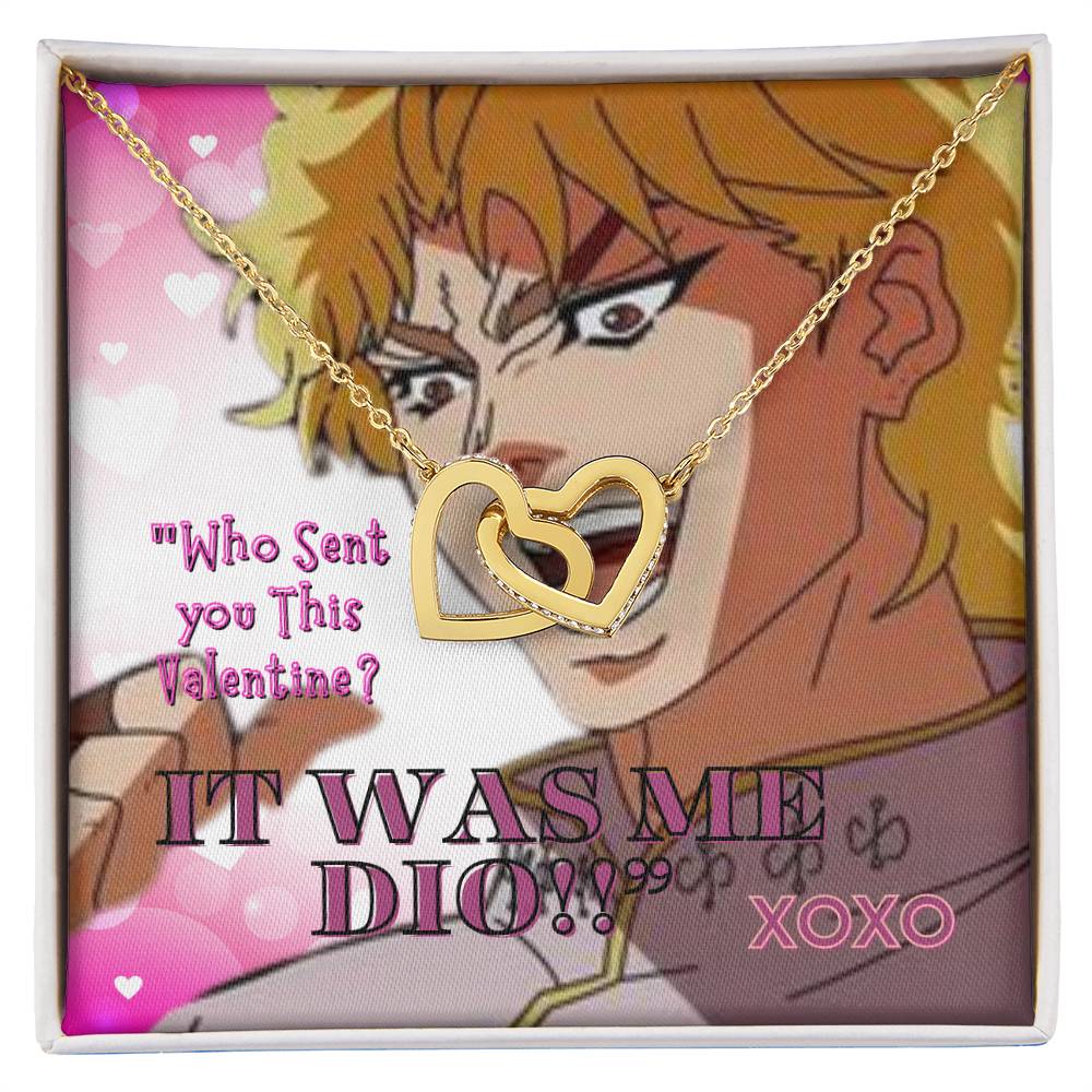 Jojo Adventure - Personalized Dio Valentine - Bizarre - Anime Forever Love Necklace | Japanese Art Anime Art | anime fan | Anime Design | Anime Gifts Anime Gifts for Her Gift for Valentine | Bizarre