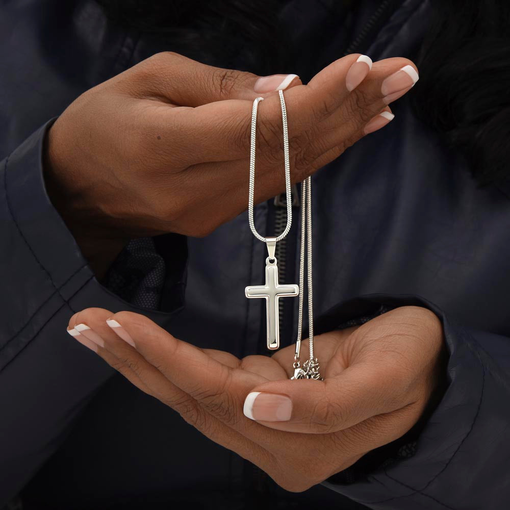 My Husband, Cross Necklace, Cross Pendant, My Life, My Inspiration, My Strength and My Soulmate