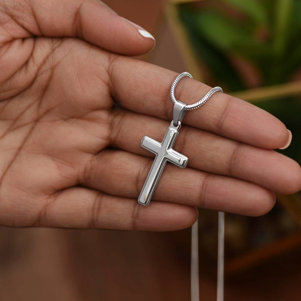 My Husband, Cross Necklace, Cross Pendant, My Life, My Inspiration, My Strength and My Soulmate