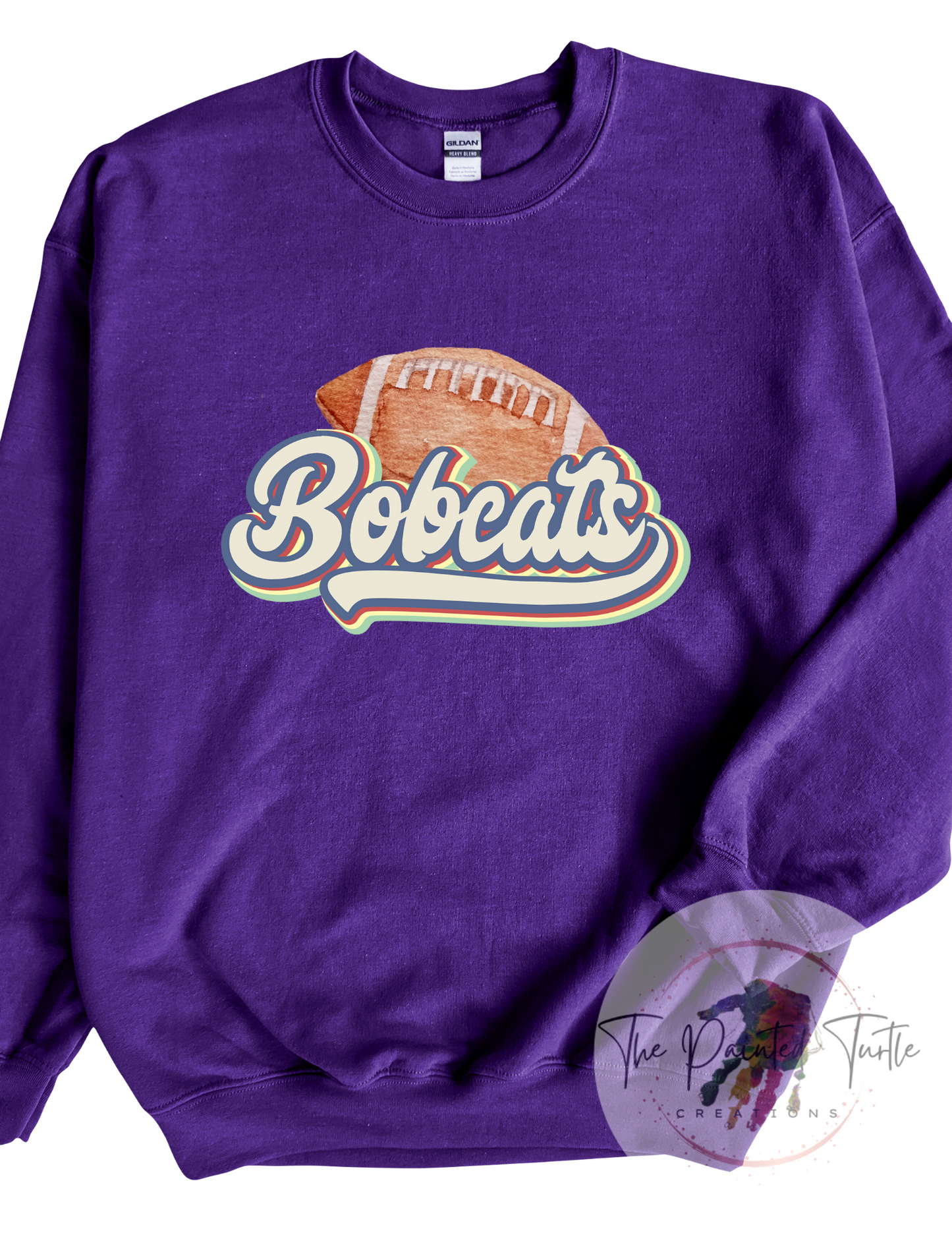 bobcats football sweatshirt sublimation shirt oliver springs