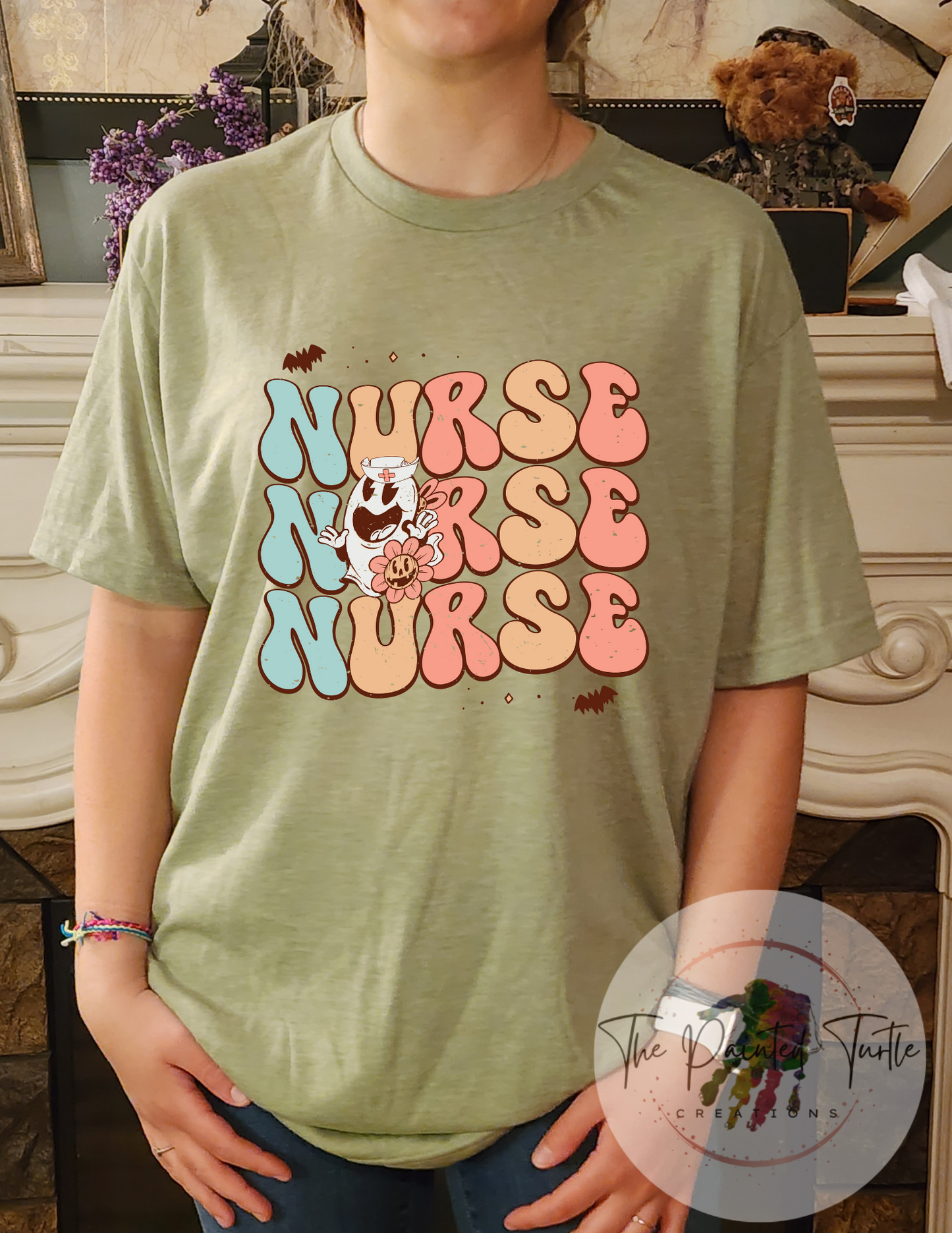 Nurse - Ghost Nurse Echo - Halloween Sublimation Shirt