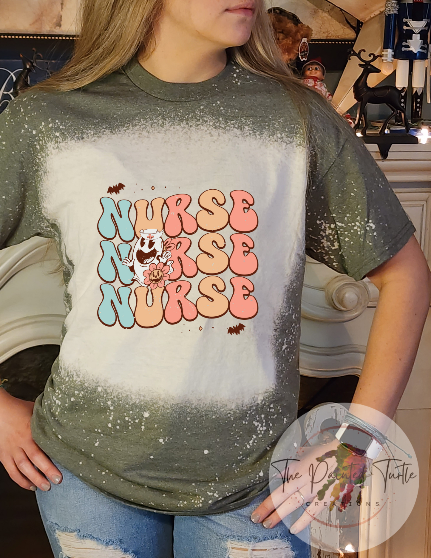 Nurse - Ghost Nurse Echo - Halloween Sublimation Shirt