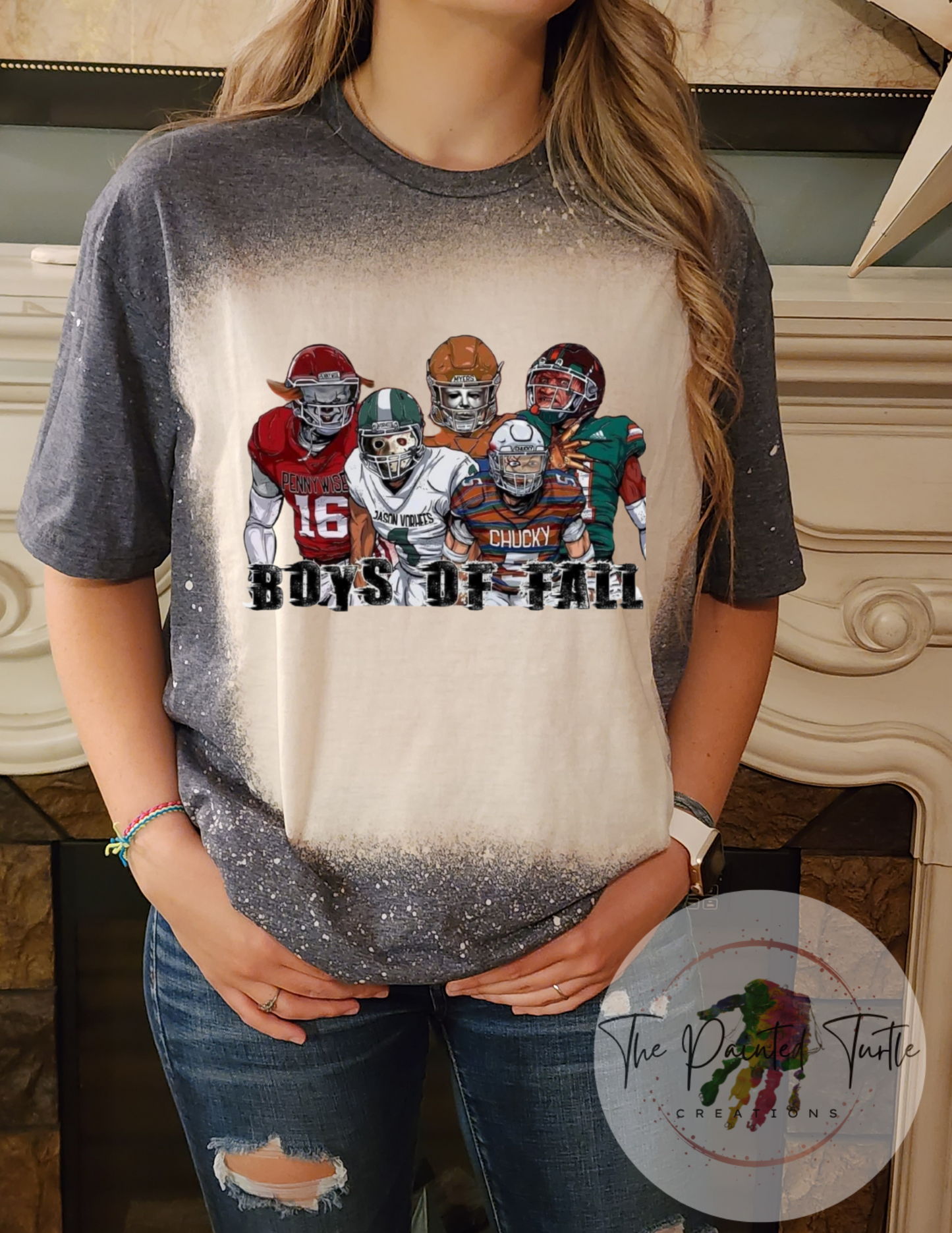 Halloween - Horror - Football - Michael Myers - Jason Voorhees - Boys of Fall - Shirt