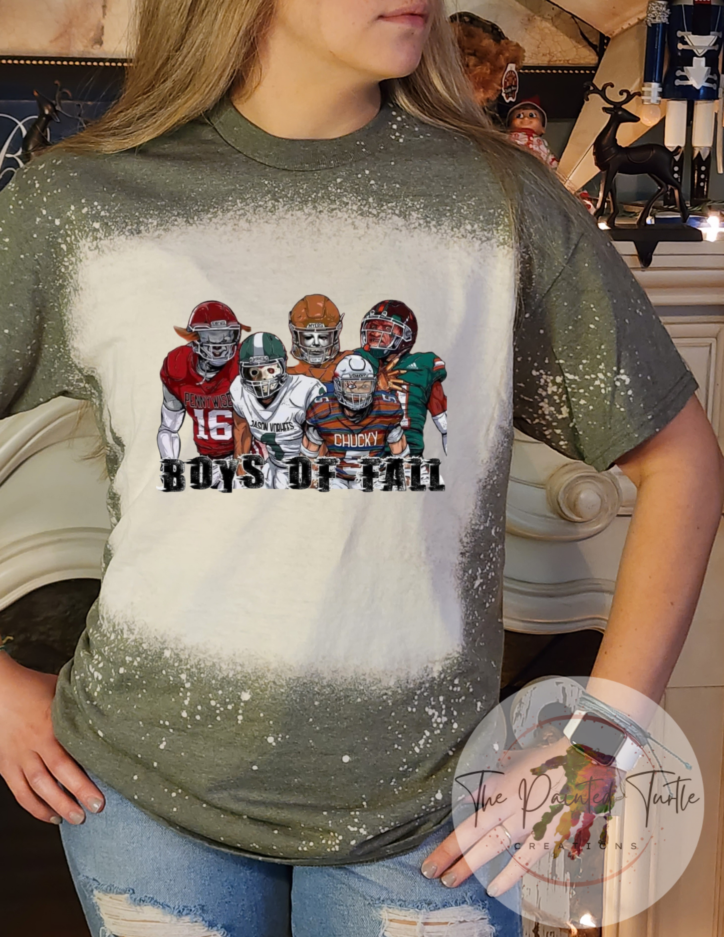 Halloween - Horror - Football - Michael Myers - Jason Voorhees - Boys of Fall - Shirt