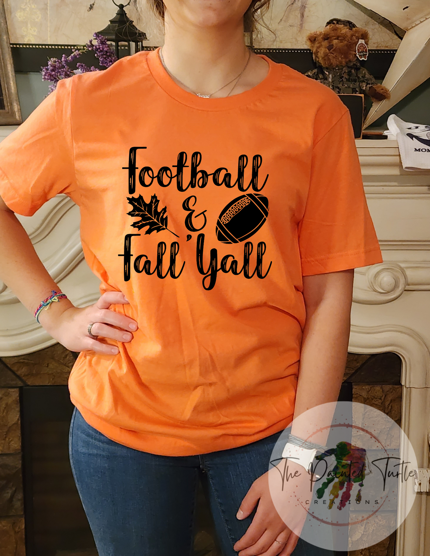 Football and Fall Yall - Comfy Sweatshirt - Game Day Shirt