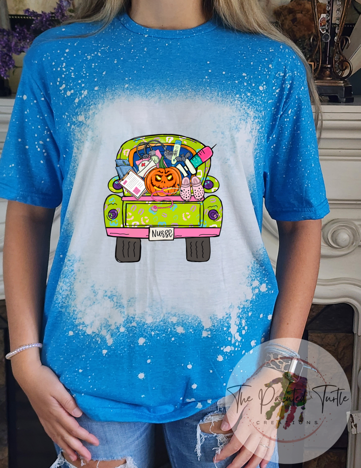 Nursing - Halloween - Vintage Truck - Medical - Crocs - Nursing Halloween