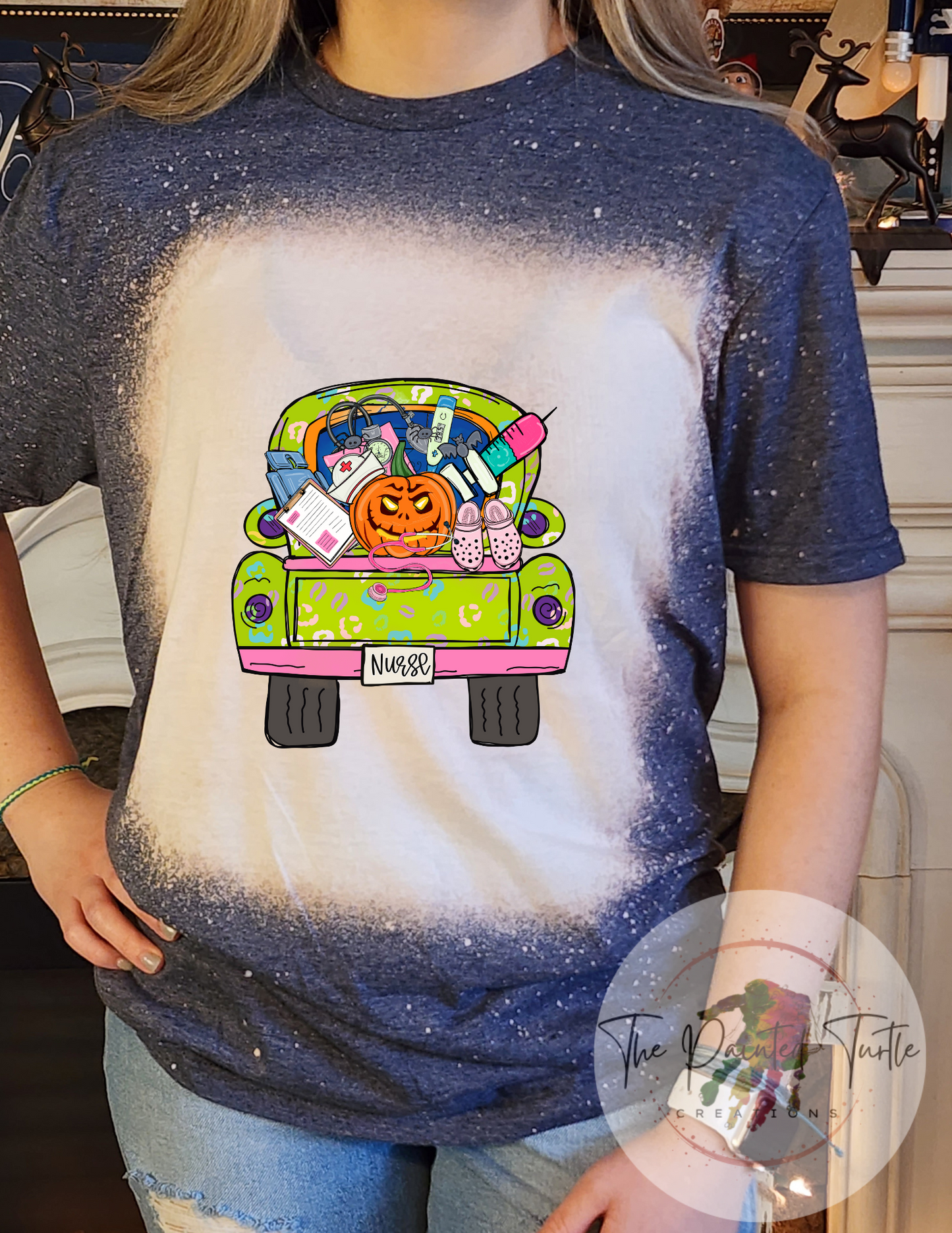 Nursing - Halloween - Vintage Truck - Medical - Crocs - Nursing Halloween