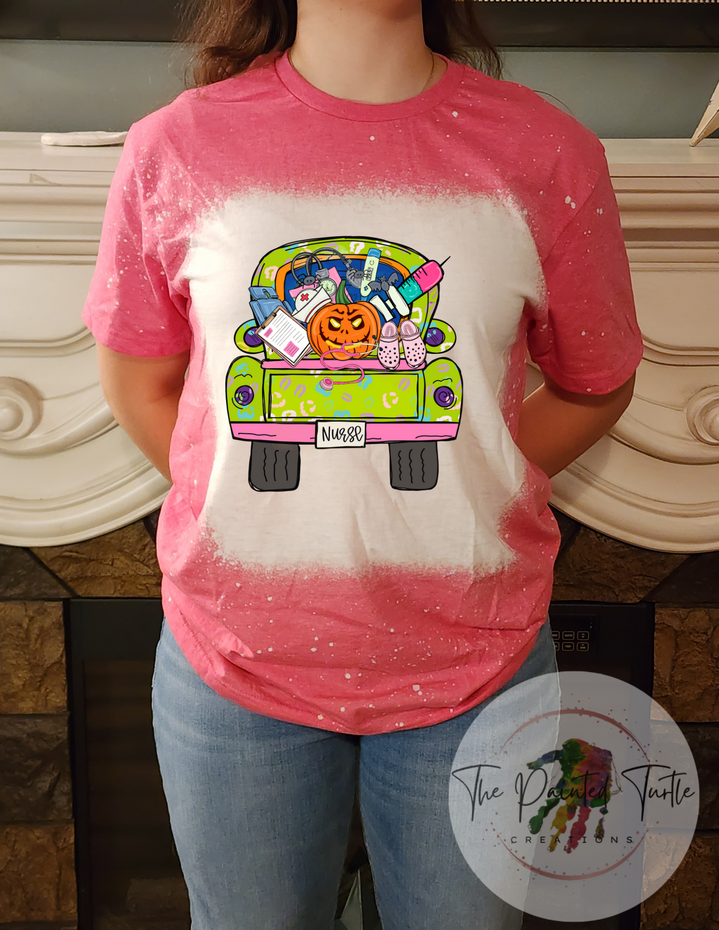 Nursing - Halloween - Vintage Truck - Medical - Crocs - Nursing Halloween