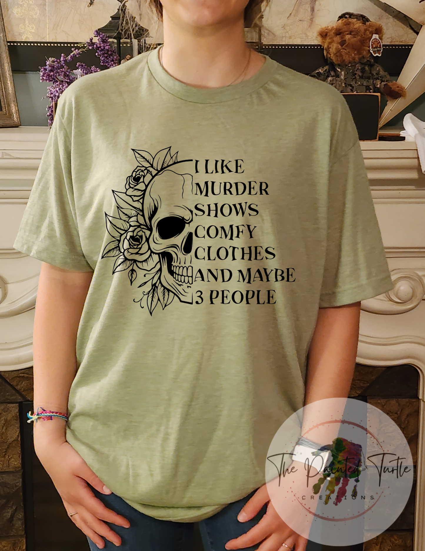 I Like Murder Shows -Comfy Clothes - Maybe 3 People - True Crime - ID -Scary - Spooky - Jack O' Lantern