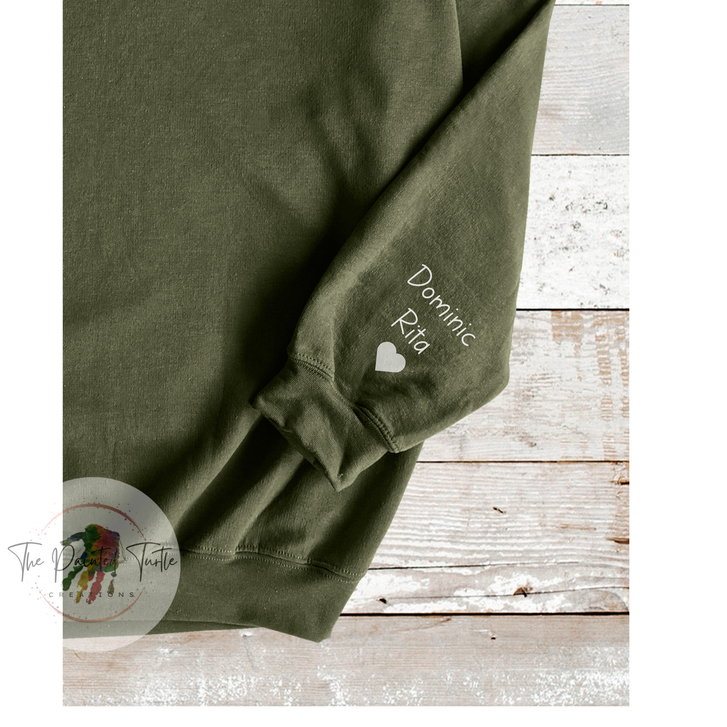 Personalized Mama Sweatshirt with Kids Names on Sleeve - New Mom - Birthday Gift for Mom - Minimalist Mom Sweatshirt - Mothers Day Gift - Gift for Her