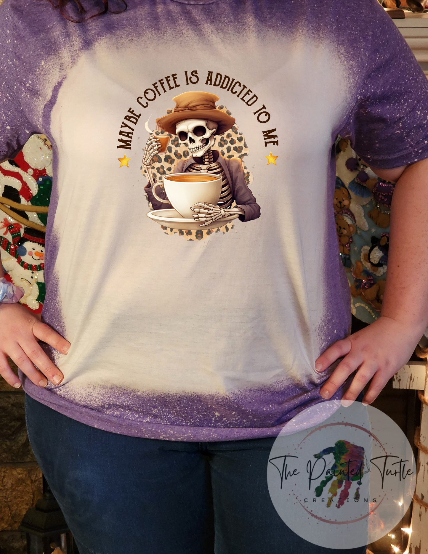 Coffee Addiction - Halloween - Skeleton - Coffee Addicted To Me
