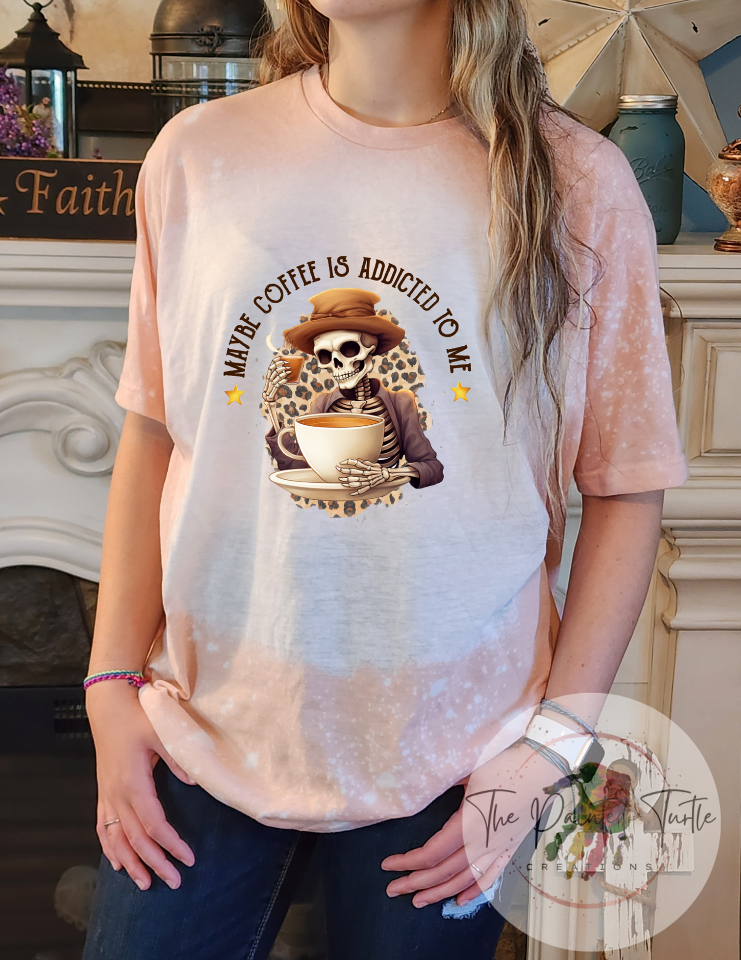Coffee Addiction - Halloween - Skeleton - Coffee Addicted To Me