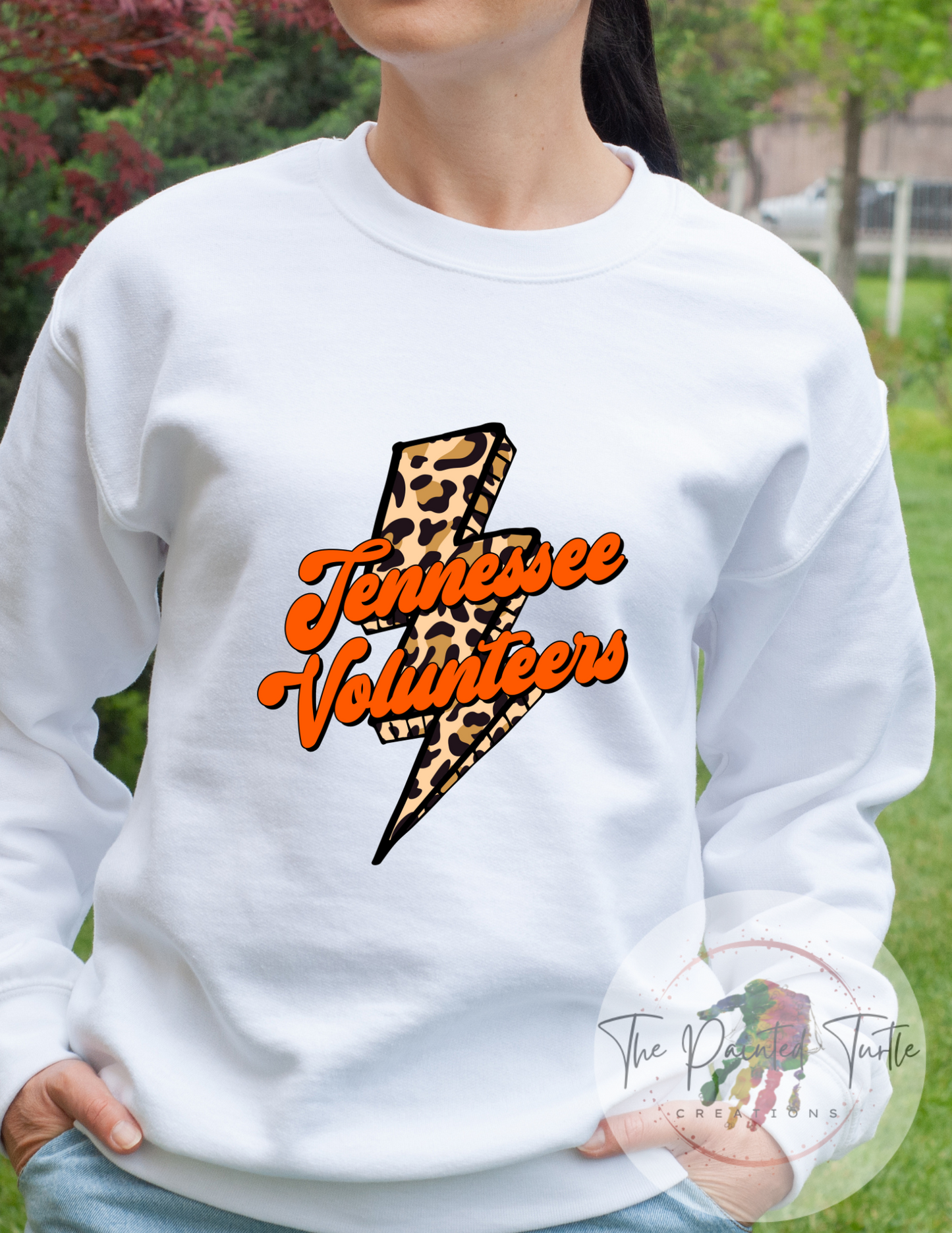 Tennessee Volunteers Lightning Bolt Cheetah - Sublimation Shirt