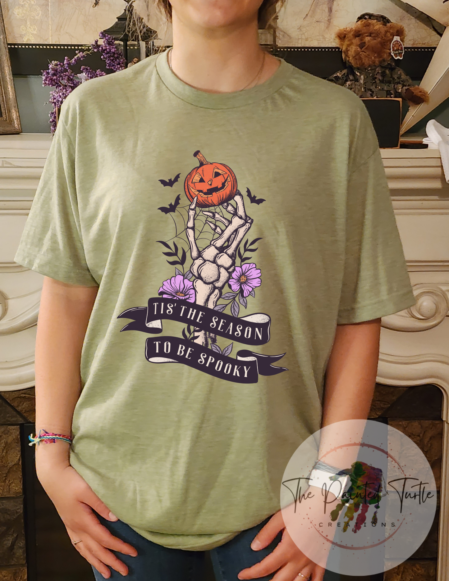 Halloween - Tis The Season - To Be Spooky - Skeleton Hand