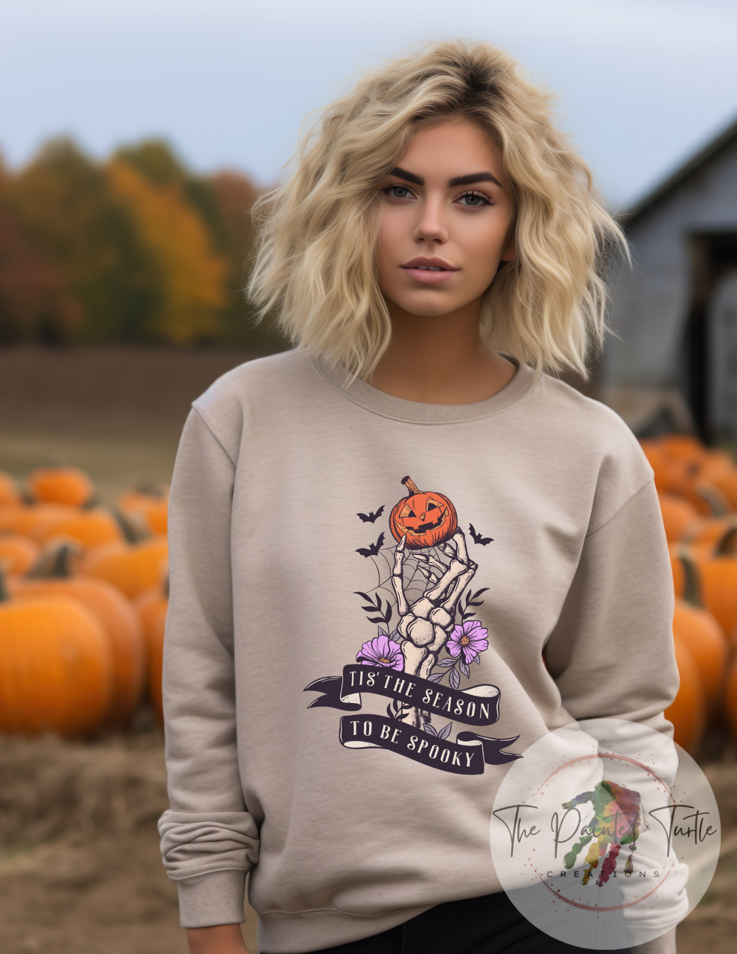 Halloween - Tis The Season - To Be Spooky - Skeleton Hand