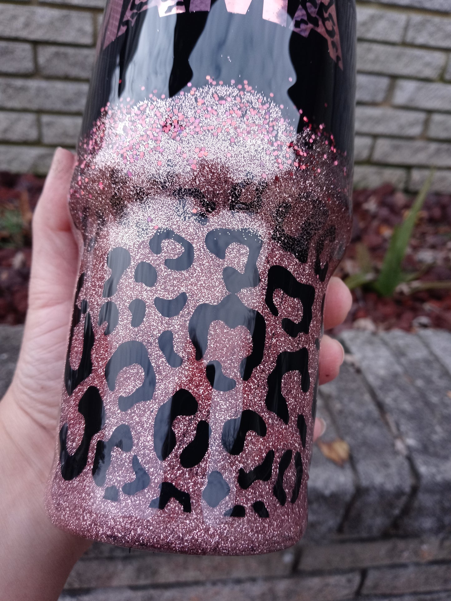 Mama Cheetah Stainless Steel Tumbler