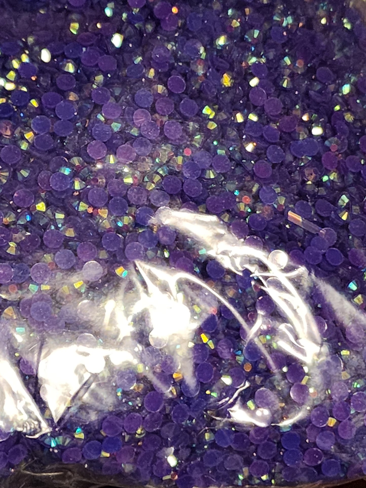 Amethyst AB Rhinestones - Non Hotfix - Flatback - Resin