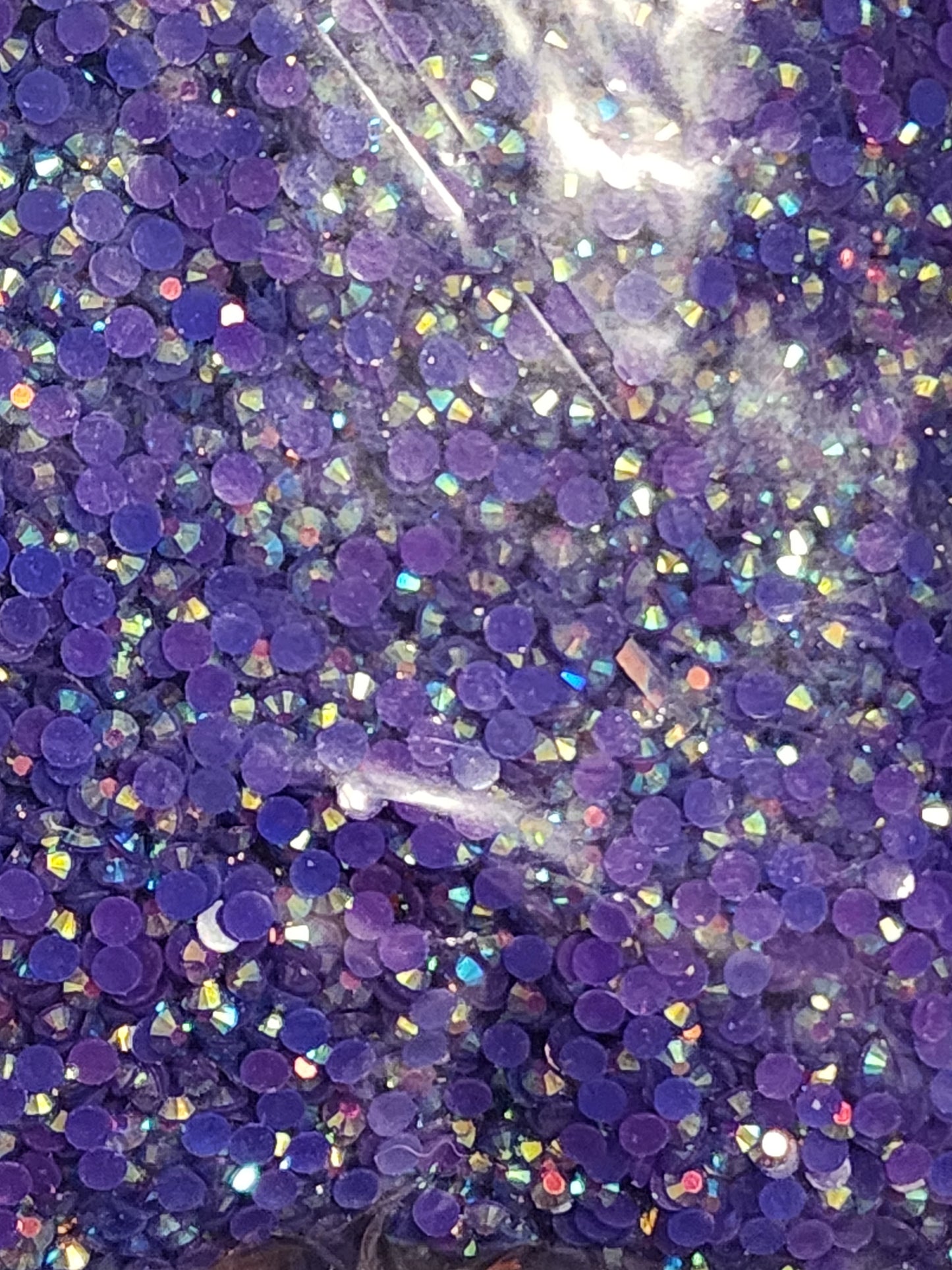 Amethyst AB Rhinestones - Non Hotfix - Flatback - Resin