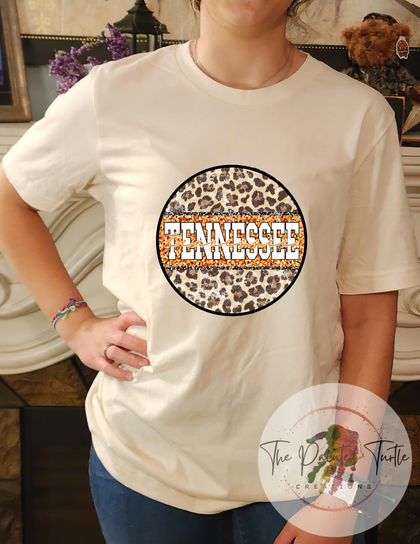 tennessee cheetah sublimation shirt