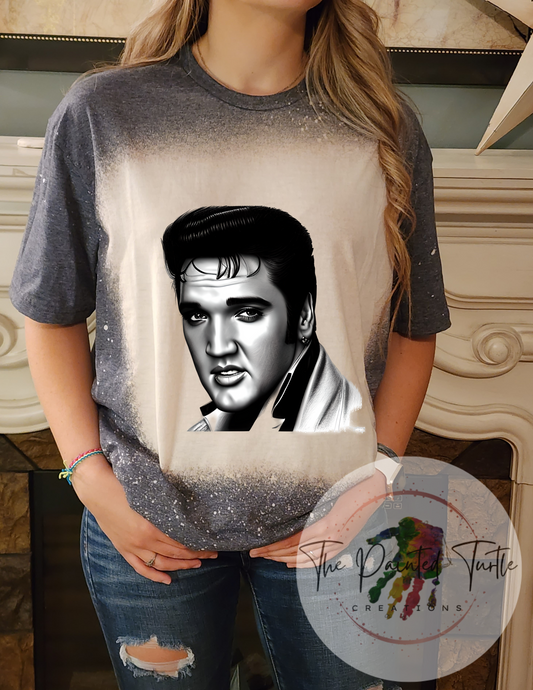 Elvis Art - Drawing of Face -Sublimation Shirt