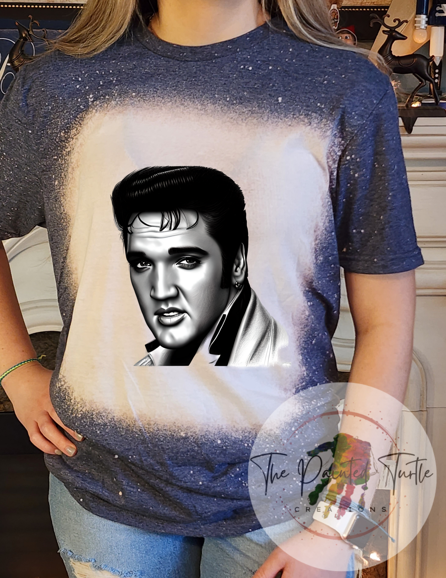 Elvis Art - Drawing of Face -Sublimation Shirt