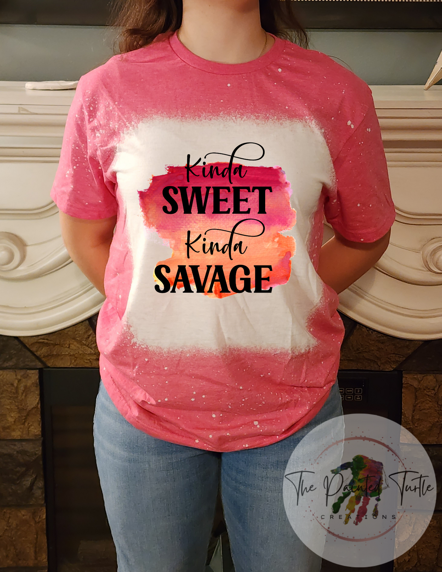 Kinda Sweet Kinda Savage - Sublimation Shirt