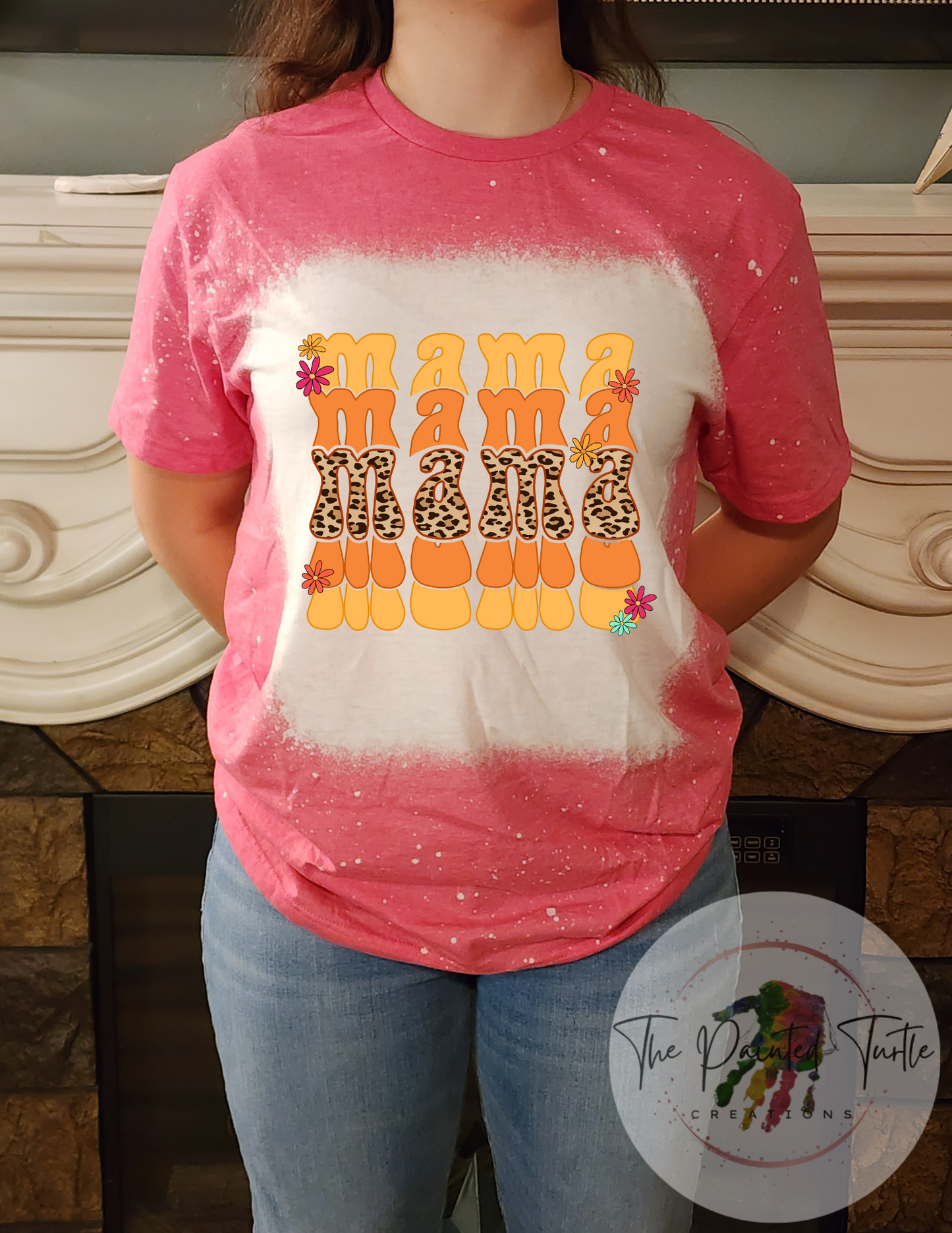 Mama Cheetah Print - Sublimation Shirt