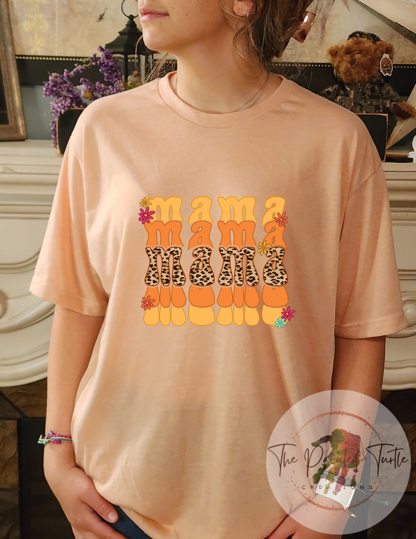 Mama Cheetah Print - Sublimation Shirt