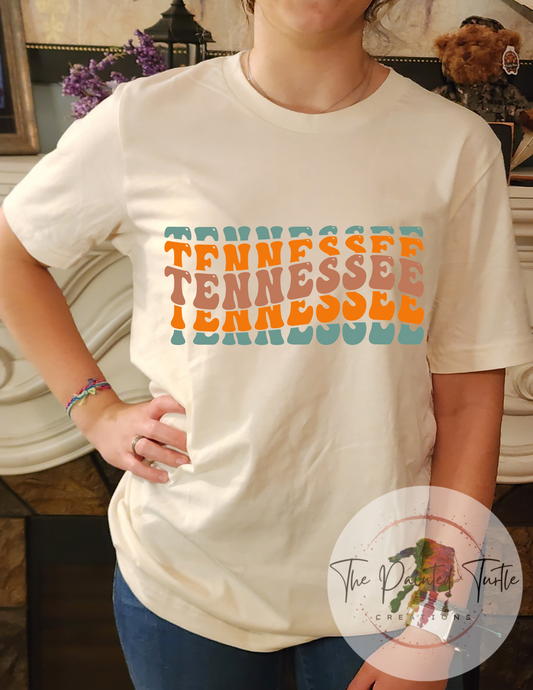 Tennessee Echo Waves - Sublimation Shirt