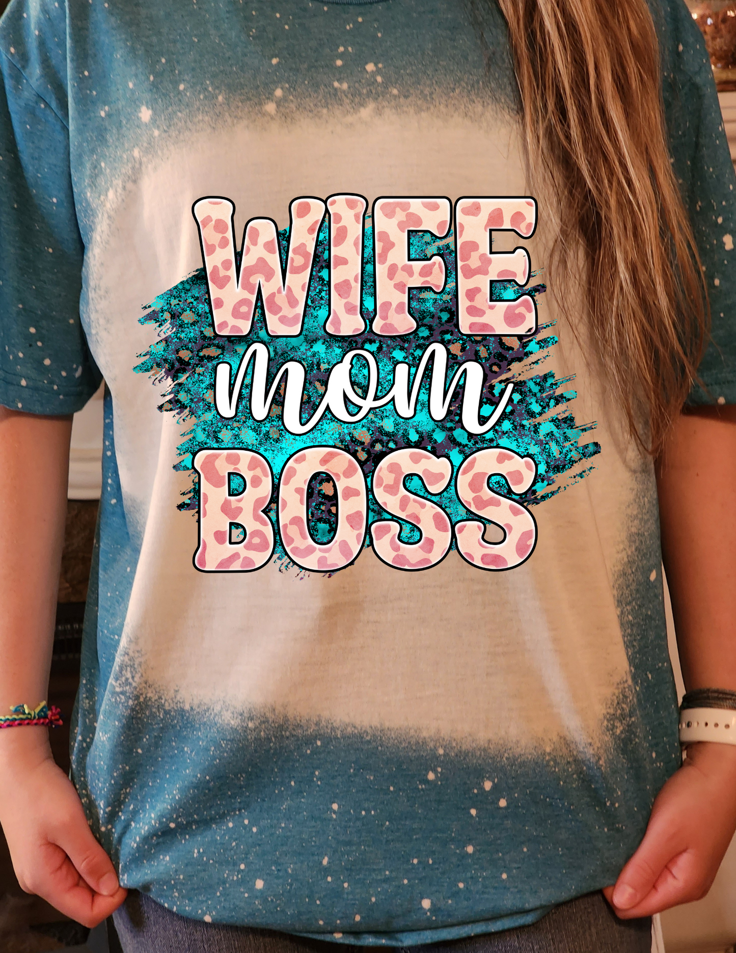 Wife Mom Boss -Sublimation Shirt
