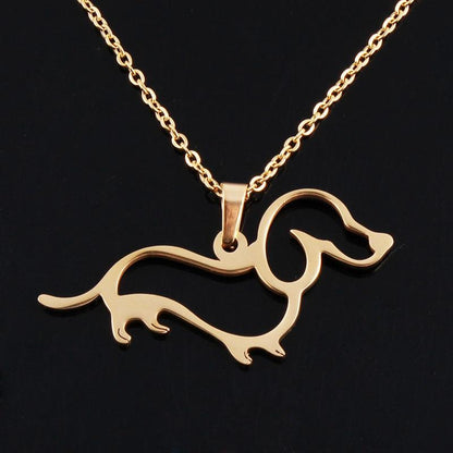 Dog Lovers - Dachshund Necklace