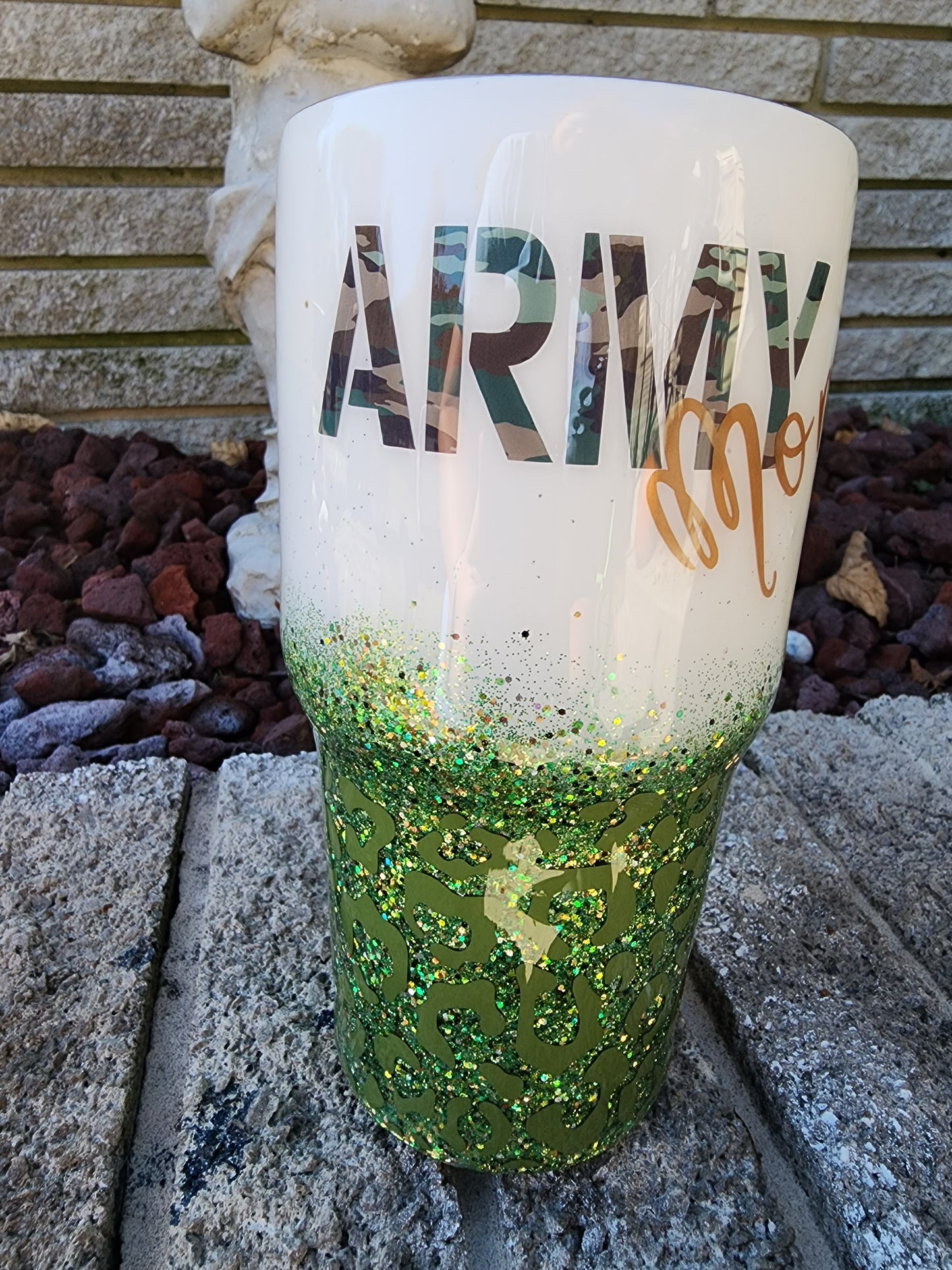 Army Mom - Army Wife - Stainless Steel Tumbler