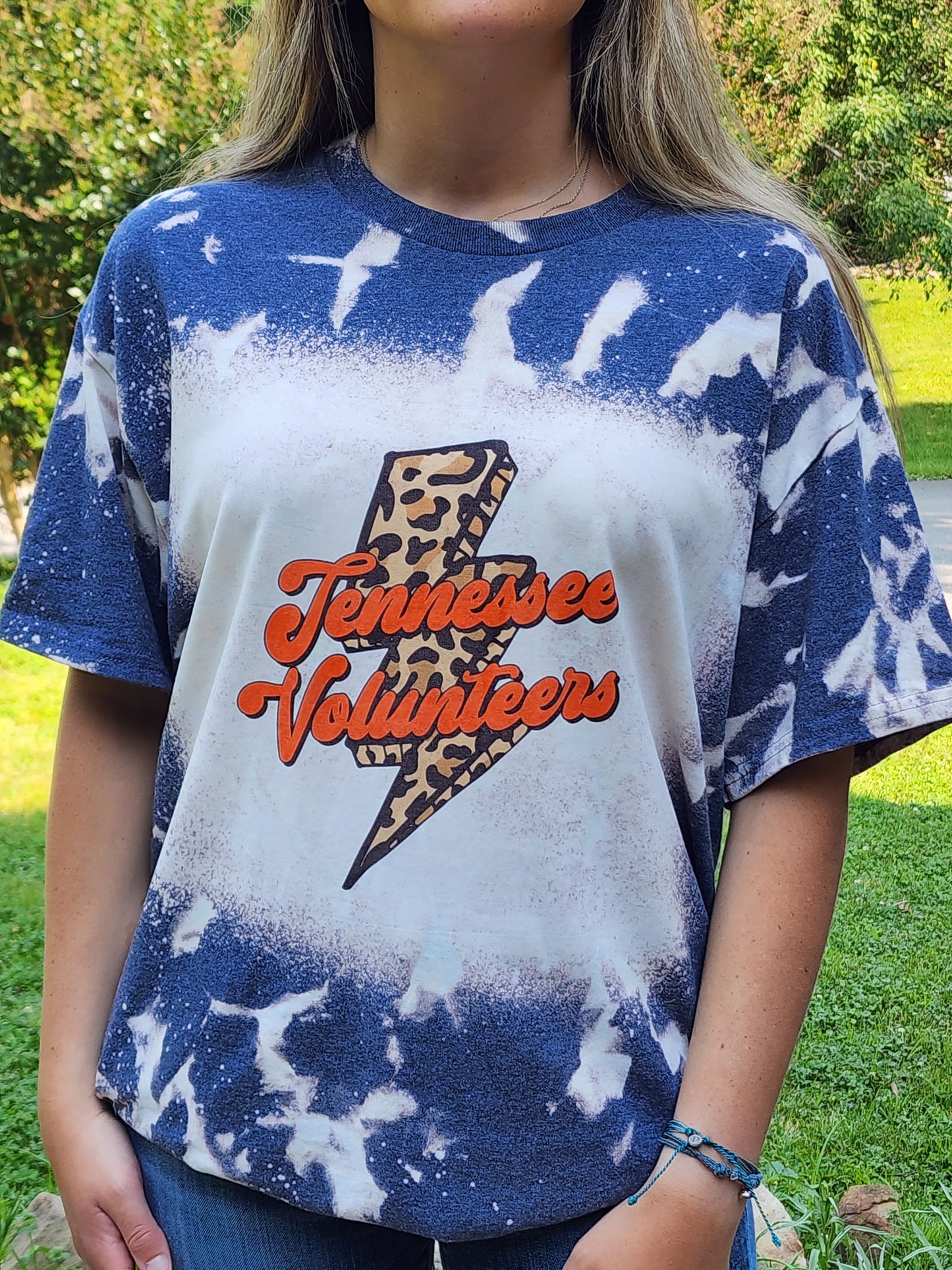 Tennessee Volunteers Lightning Bolt Cheetah - Sublimation Shirt